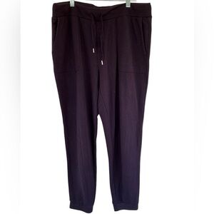 J.Jill Fit Burgundy‎ Jogger Style Pants Loose Fit Size Medium